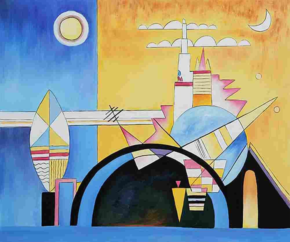 kandinsky particolare Art A4 Photo Print