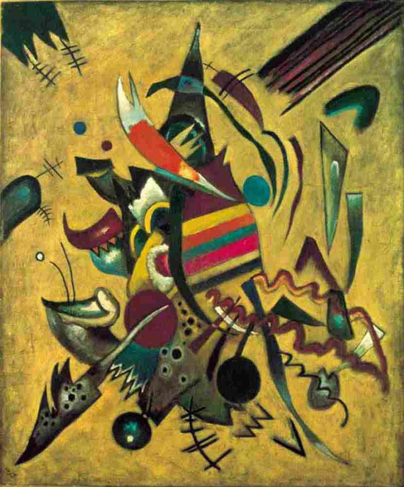 kandinsky points Art A4 Photo Print