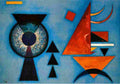kandinsky soft hard Art A4 Photo Print
