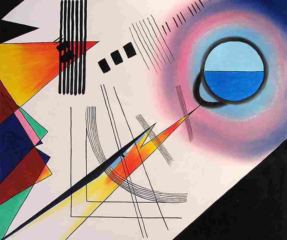 kandinsky untitled two Art A4 Photo Print