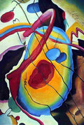 kandinsky w k painting Art A4 Photo Print