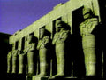 karnak statues hypostyle1980s 1990s A4 Photo Print