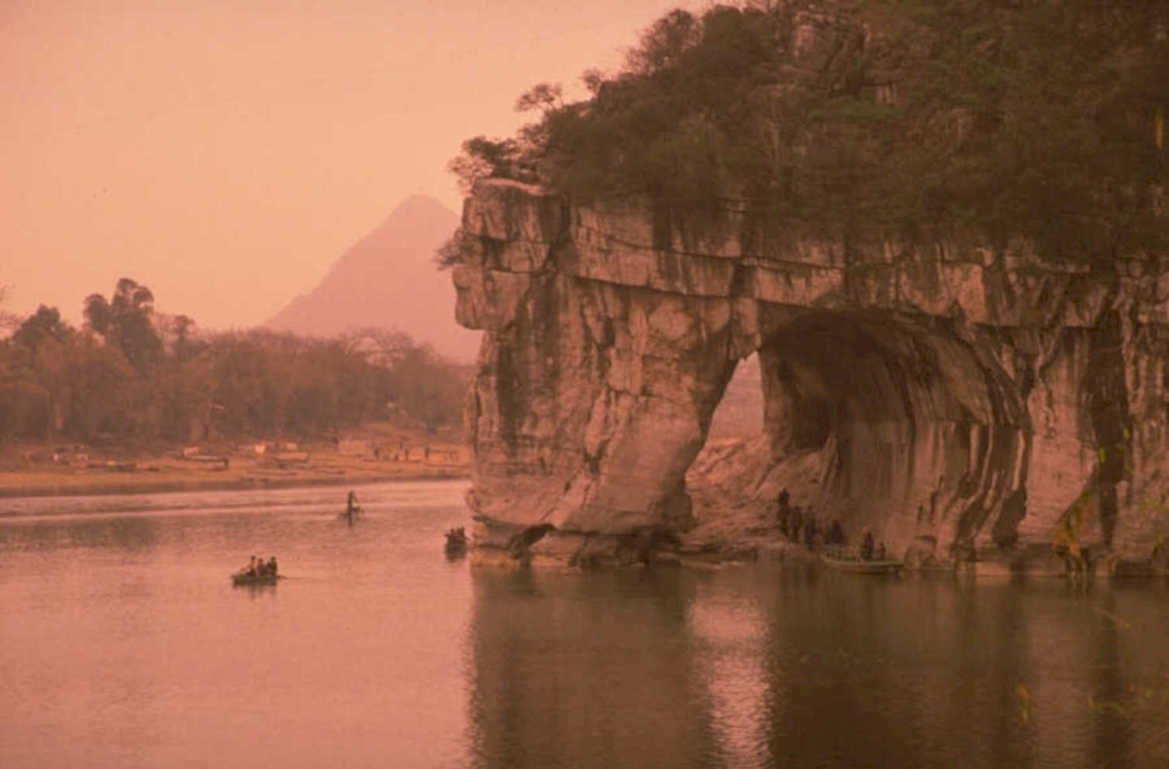 karst landscape grottoes 1980s 1990s A4 Photo Print