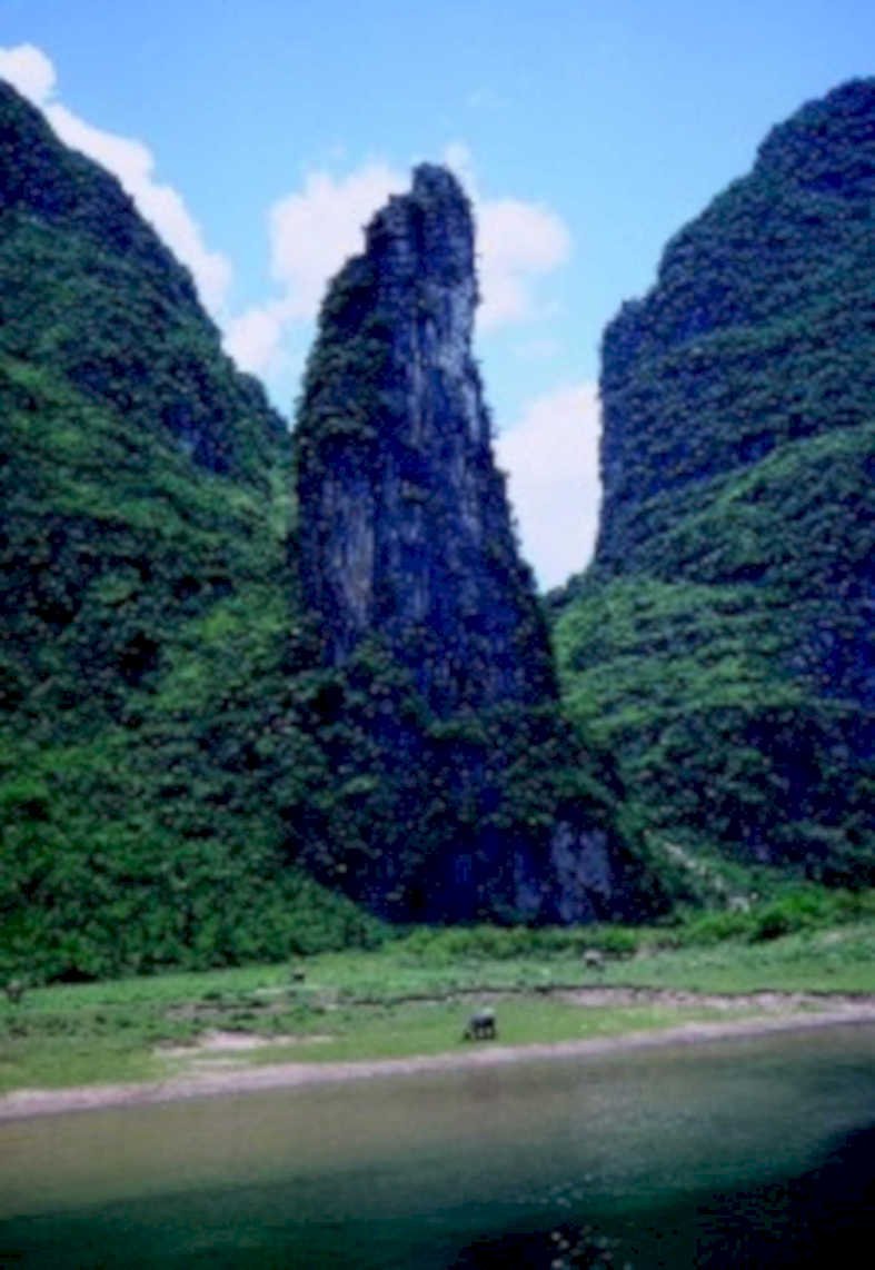 karst landscape phuquoc1980s 1990s A4 Photo Print