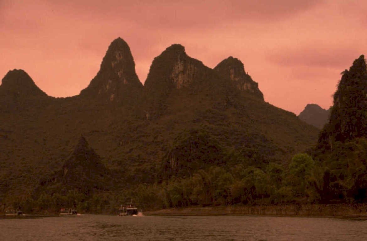 karst mountains guilin 1 1980s 1990s A4 Photo Print