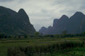 karst ridges rice 1980s 1990s A4 Photo Print