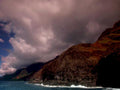 kauai stormy cliffs1980s 1990s A4 Photo Print