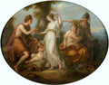 kauffmann angelica the judgment of paris Art A4 Photo Print