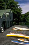 kayak dock antigua 1980s 1990s A4 Photo Print