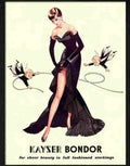 kayser bondor 1950s Advert A4 Photo Print