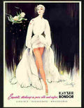 kayser bondor lingerie 1950s Advert A4 Photo Print