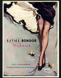 kayser bondor nylons 1950s Advert A4 Photo Print