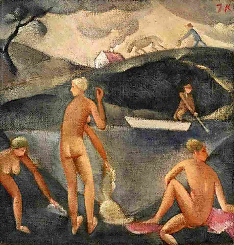 kazaks bathers Art A4 Photo Print