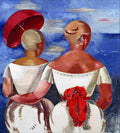 kazaks ladies at the seaside Art A4 Photo Print