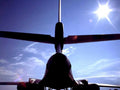 kc135 stratotanker reflection1980s 1990s A4 Photo Print