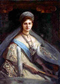 kell Empress Alexandra Fyodorovna of Russia Art A4 Photo Print