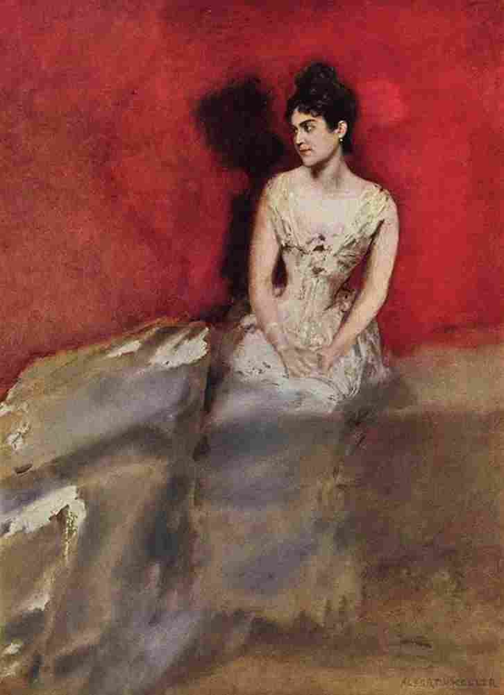 kell Portrait of the Artists Wife Art A4 Photo Print