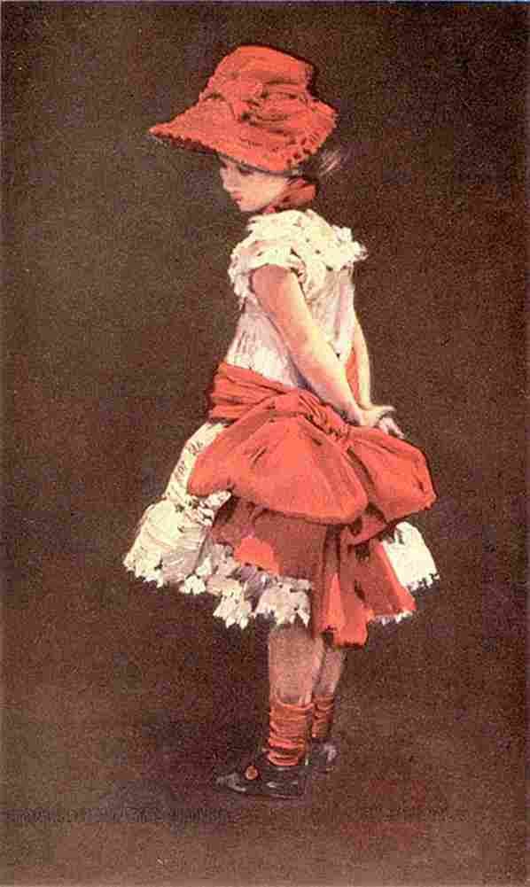 kell The Little Parisienne Art A4 Photo Print