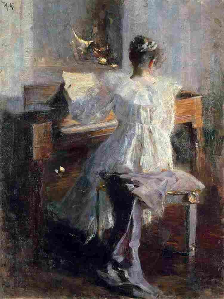 kell The Piano Teacher Art A4 Photo Print
