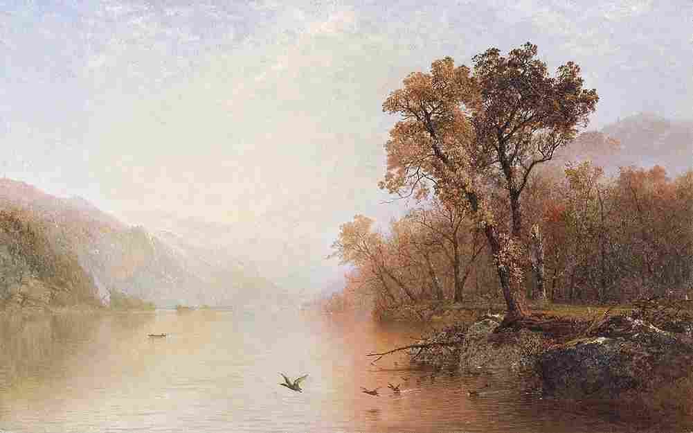 kensett lake george Art A4 Photo Print