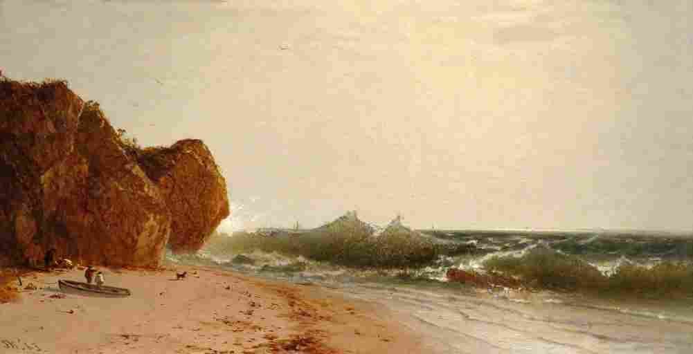 kensett the seashore Art A4 Photo Print