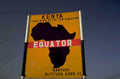 kenya equator sign 1980s 1990s A4 Photo Print