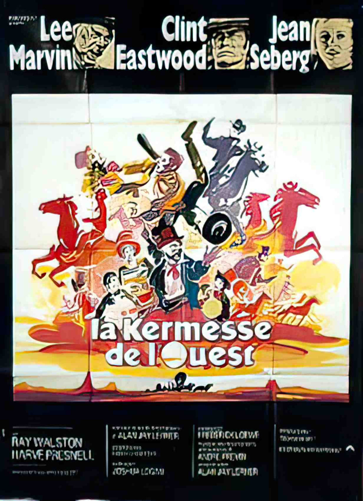 kermesse de l ouest la Advert A4 Photo Print