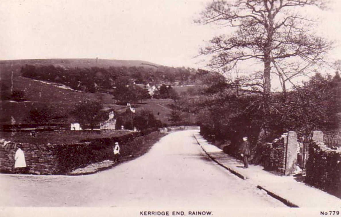 kerridge end cottagesVintage 1880s 1900s A4 Photo Print