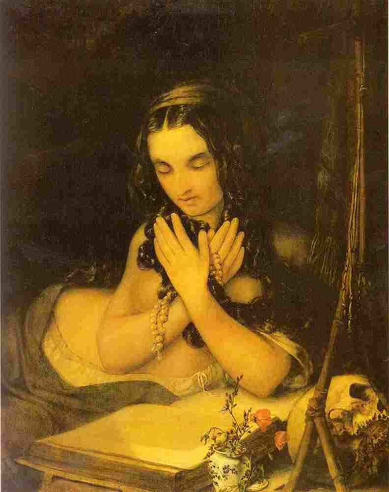kersting Mary Magdalene Art A4 Photo Print