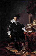 keyser Portrait of a Gentleman Art A4 Photo Print