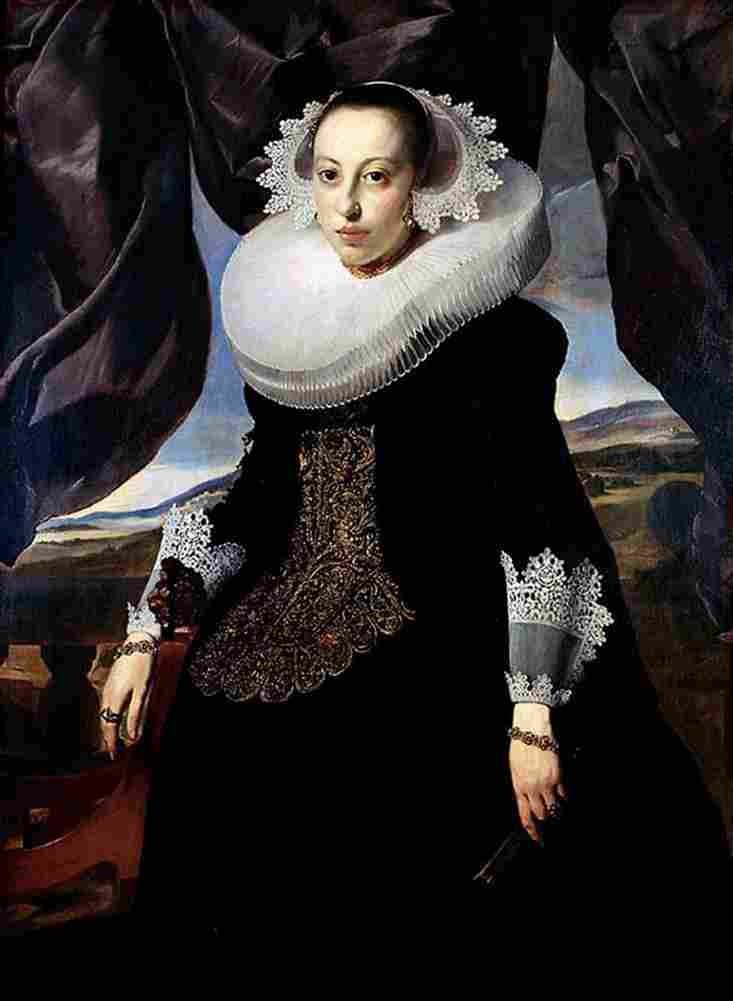 keyser Portrait of a Woman Art A4 Photo Print