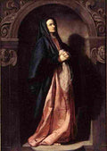 keyser Virgin Mary Art A4 Photo Print