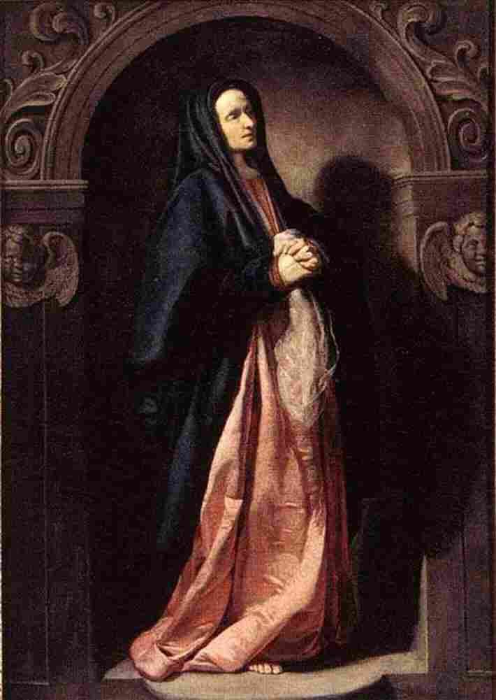 keyser Virgin Mary Art A4 Photo Print