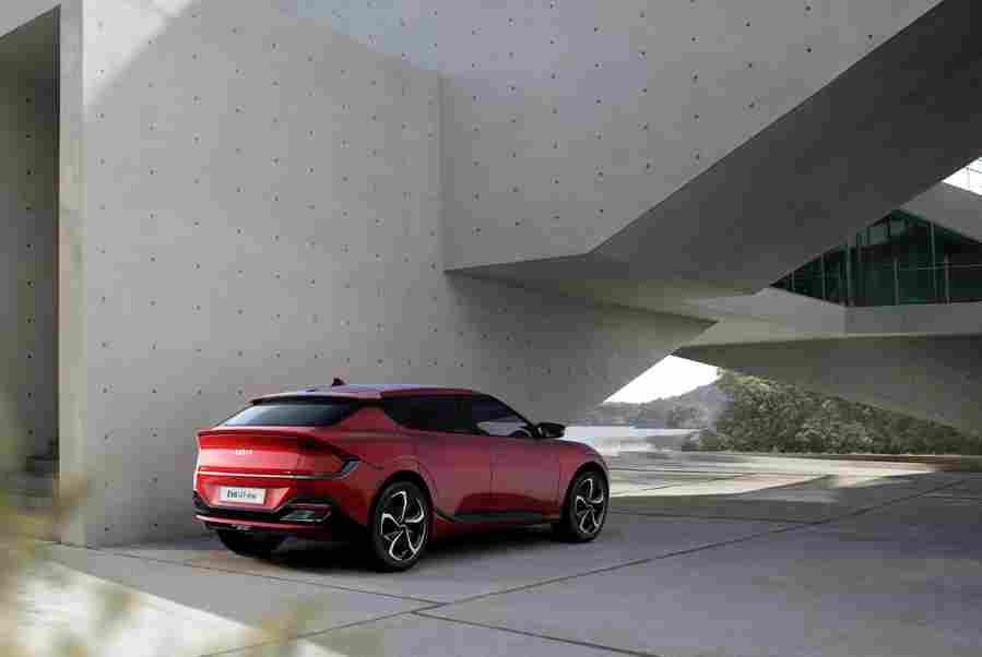 kia ev6 2021 7040 13 Car A4 Photo Print