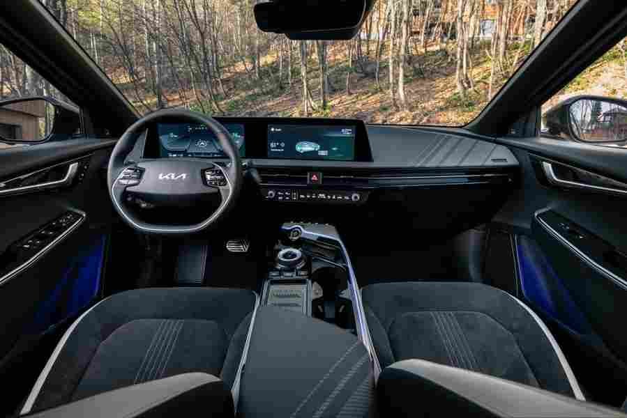 kia ev6 2021 7040 28 Car A4 Photo Print