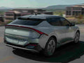 kia ev6 2021 7040 29 Car A4 Photo Print