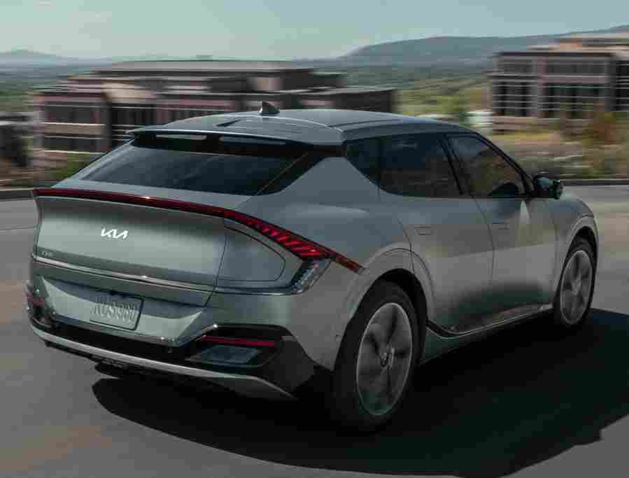 kia ev6 2021 7040 29 Car A4 Photo Print