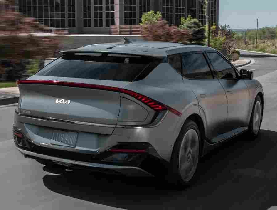 kia ev6 2021 7040 31 Car A4 Photo Print
