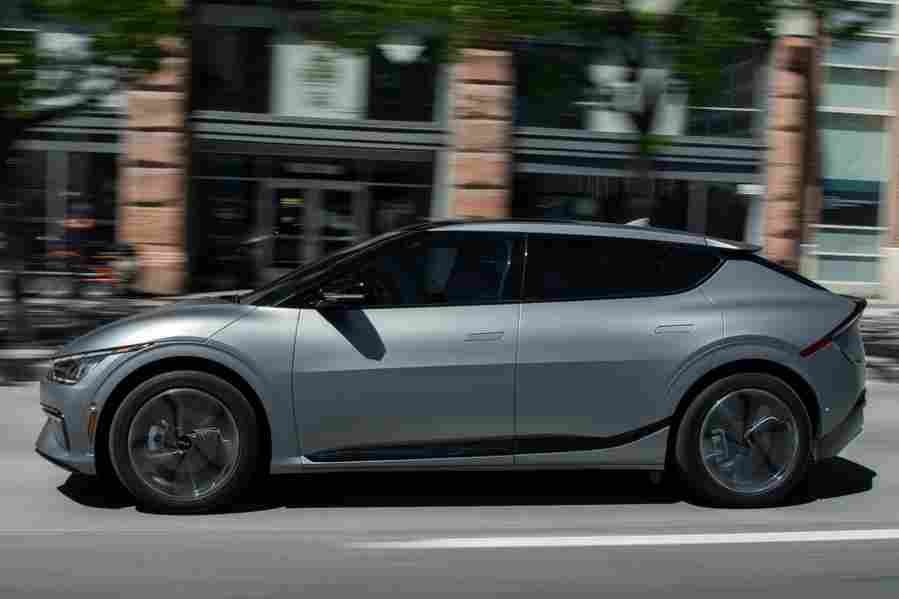 kia ev6 2021 7040 33 Car A4 Photo Print