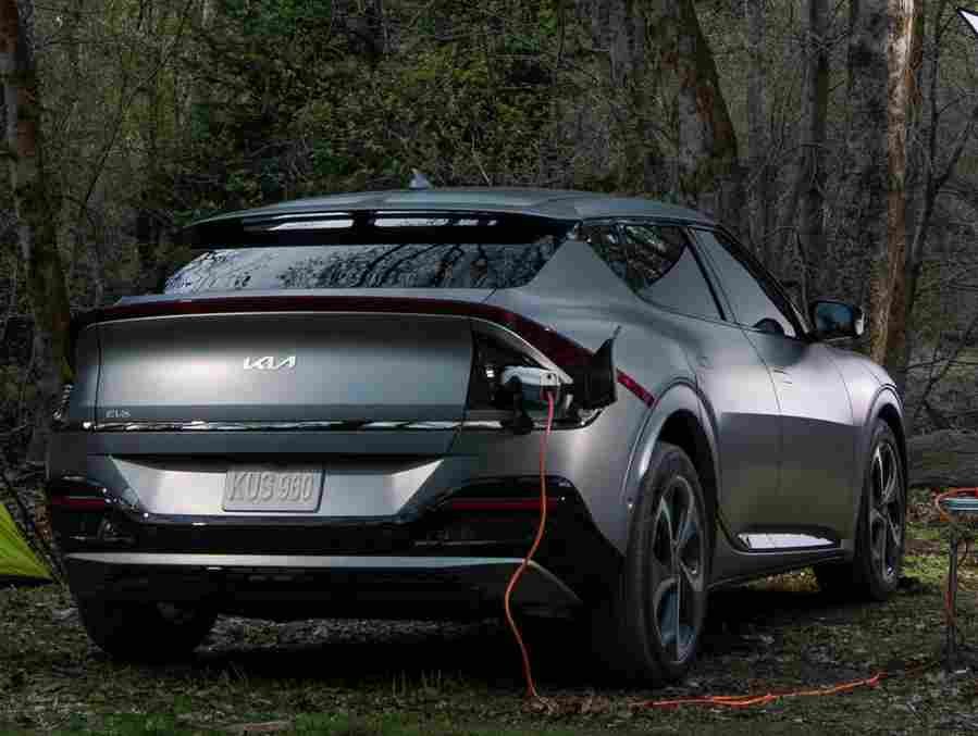 kia ev6 2021 7040 43 Car A4 Photo Print