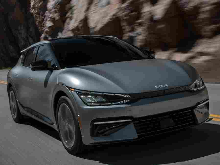 kia ev6 2021 7040 48 Car A4 Photo Print