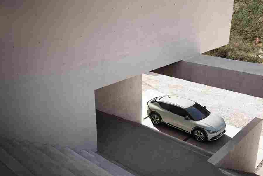 kia ev6 2021 7040 5 Car A4 Photo Print