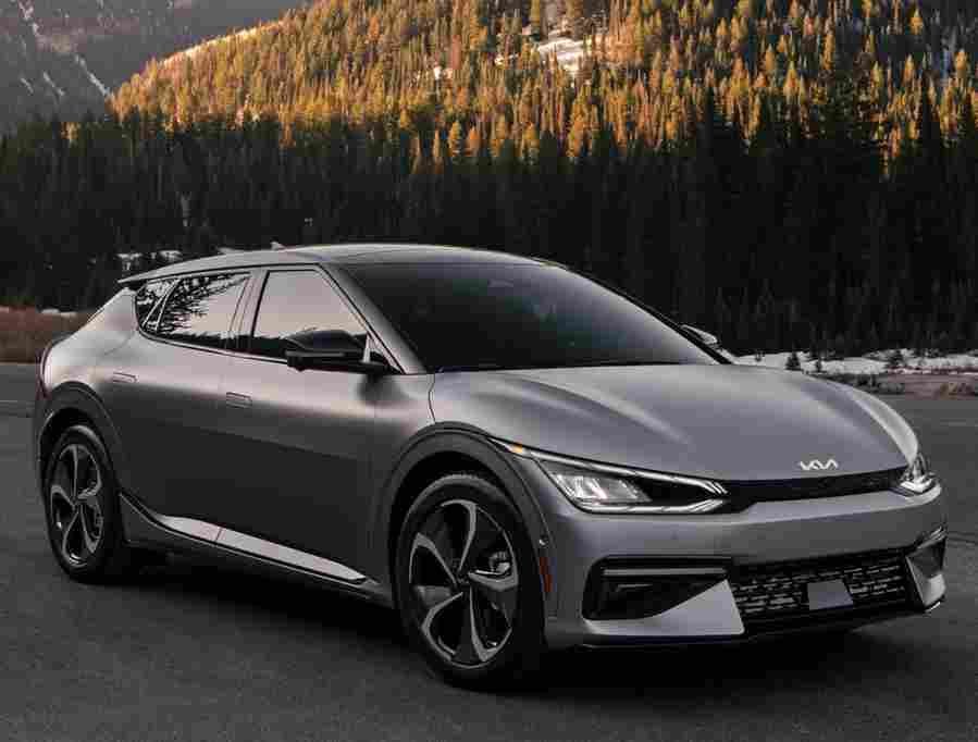 kia ev6 2021 7040 53 Car A4 Photo Print