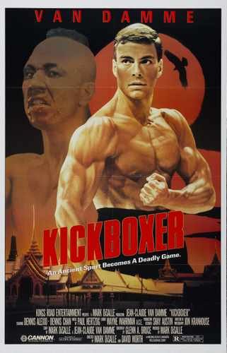 kickboxer  01 film star poster A4 Photo Print