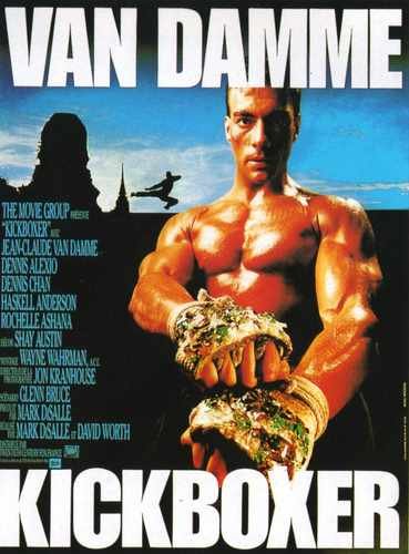 kickboxer  02 film star poster A4 Photo Print