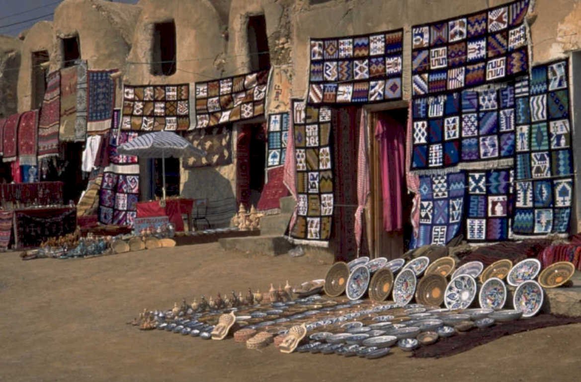 kilim tagines morocco 1980s 1990s A4 Photo Print