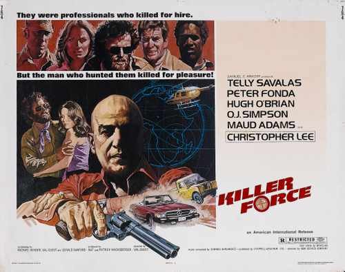 killer force  02 film star poster A4 Photo Print