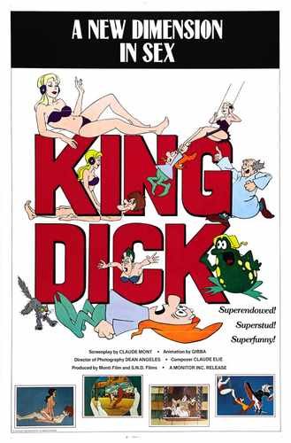 king dick  01 film star poster A4 Photo Print