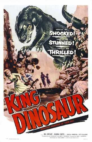 king dinosaur  01 film star poster A4 Photo Print