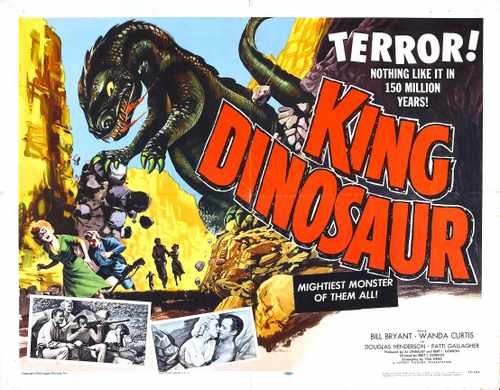 king dinosaur  02 film star poster A4 Photo Print